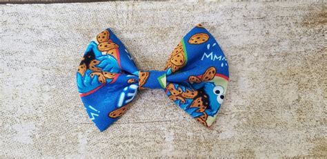 Sesame Street Hair Bow Sesame Street Bow Baby Girl Sesame - Etsy