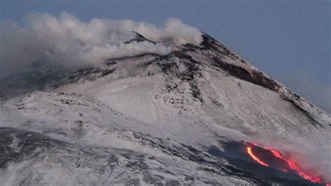 Europes Most Active Volcano Erupts