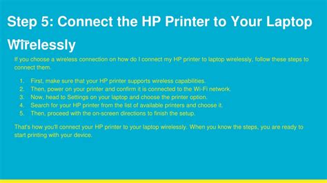 Ppt Connect My Hp Printer To Laptop Powerpoint Presentation Free Download Id12645029