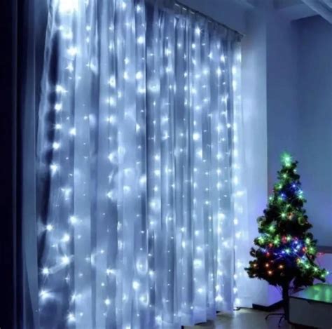 Гирлянда штора светодиодная комнатная 200 LED 3х2 м USB БЕЛЫЙ - Aveopt ...
