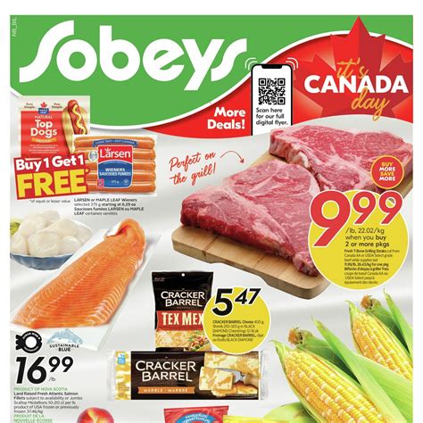 Sobeys Weekly Flyer Weekly Savings Nb Bilingual Jun Jul