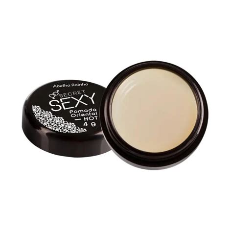Pomada Oriental Hot Secret Sexy Aquecimento Abelha Rainha REF Shopee Brasil