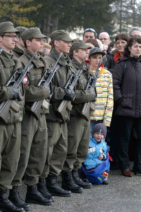 Bundesheer Aktuell Salzburg Feierliche Angelobung Von Rekruten