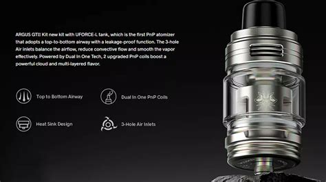 Voopoo Argus Gt Ii Starter Kit A Comprehensive Review Black Note