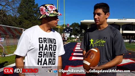 Andrew Tovar Cathedral 2017 Qb Interview D1bound Alexa Shaw