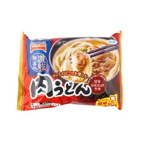 テーブルマーク 讃岐麺一番 肉うどん 1食入 338g めん200g X12袋 冷凍食品 強いコシと弾力 もちもちした食感となめらかなのど