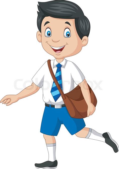 Vector Illustration Of Cartoon Happy Stock Vector Colourbox