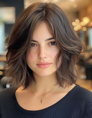 40 Trendsetting Tousled Layers Textured Brunette Long Bob