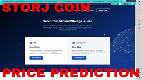 Storj Coin Price Prediction Storj Crypto Token Coinbase Listing