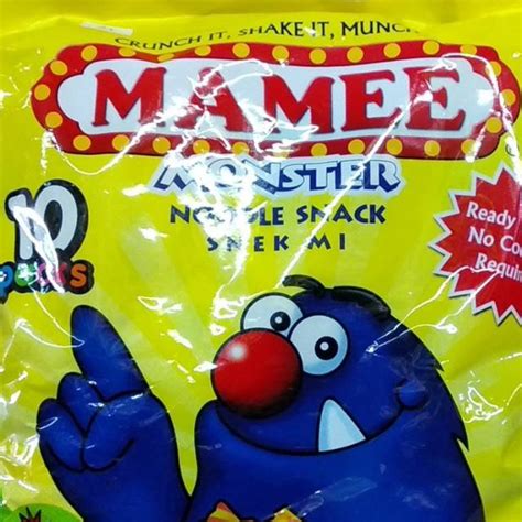 Jual Snack Mamee Monster Noodle Snack Snek Mi Isi Pcs Shopee