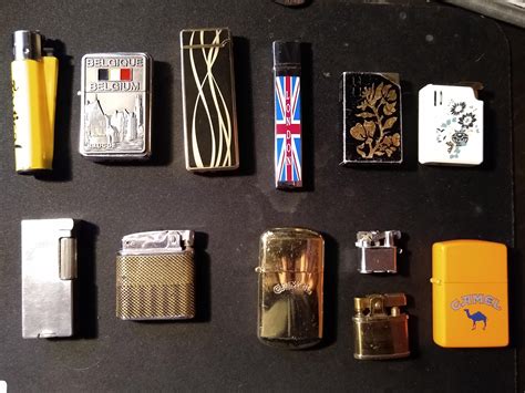 My lighter collection so far : r/lighters