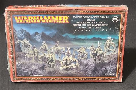 Warhammer Vampire Counts Crypt Ghouls Citadel Miniatures Crushed Box EBay