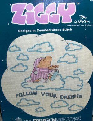 Ziggy Designs Counted Cross Stitch Pattern Cartoon Charts By Tom Wilson