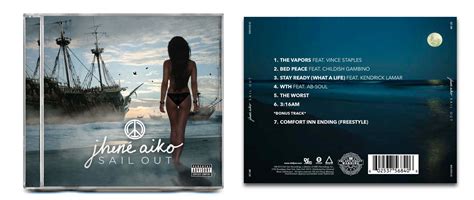 Jhene Aiko Sailout Cd Package Darkness Bros Inc