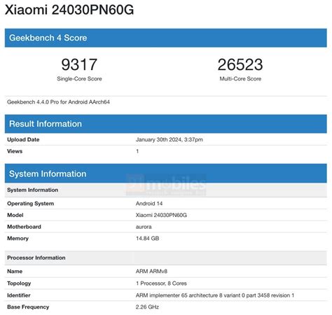 Xiaomi 14 Ultra global variant spotted on Geekbench, launch tipped for ...