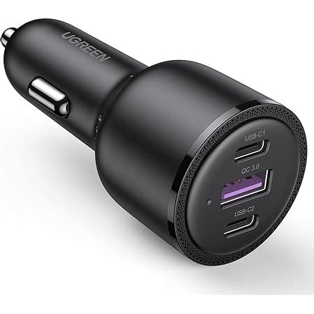 UGREEN 40W Cargador Coche PD3 0 Cargador Mechero Coche 2 Puertos USB C