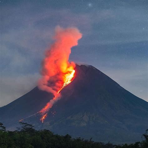 Alerta Mundial On Twitter El Volc N Merapi De Indonesia Uno De