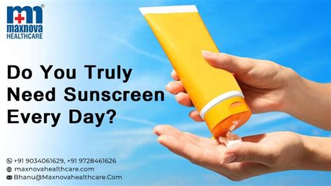 Why Should You Use Sunscreen Every Day Maxnova Medium