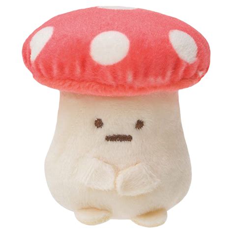 Cream red mushroom toy polyvore moodboard filler | Kawaii plush, Kawaii ...