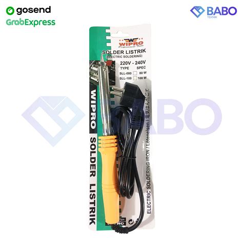 Wipro Sll Solder Listrik Watt Lazada Indonesia