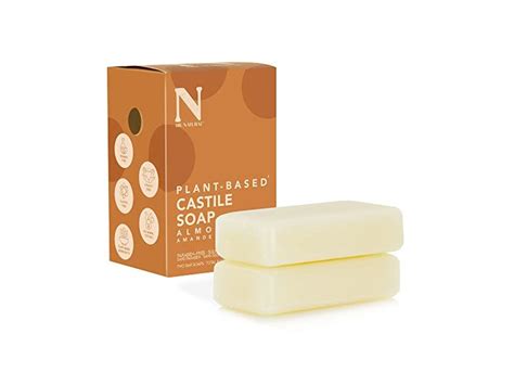 Dr Natural Plant Based Castile Bar Soap Almond 8 Oz226 G Pack Of 2 Ingredients And Reviews