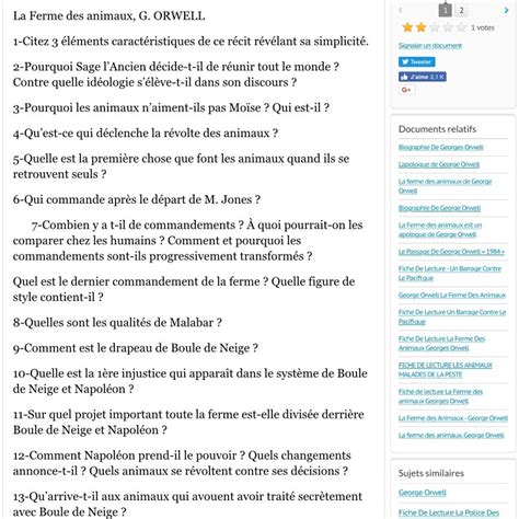 Bonjour vous pouvez répondre à ces questions svp jai lu le livre mais