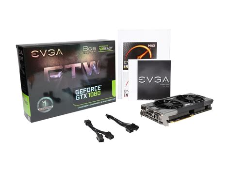 EVGA GeForce GTX 1080 FTW GAMING ACX 3 0 8GB 08G P4 6286 KR GDDR5X