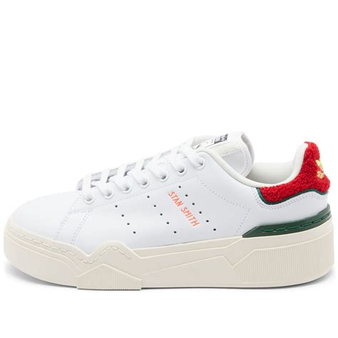 Adidas Stan Smith Bonega 2B W White Better Scarlet Collegiate Green