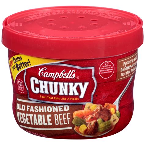 Campbell S Chunky Old Fashioned Vegetable Beef Soup 15 25 Oz La Comprita