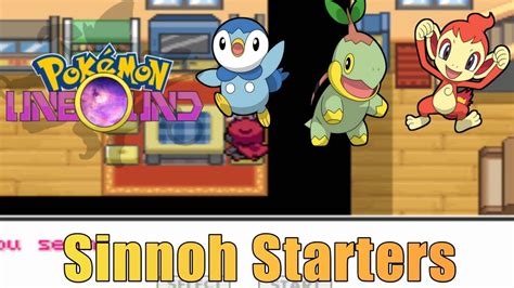 How To Get Sinnoh Starters In Pokemon Unbound Youtube