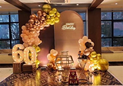 Ideas Sinh Nhật 60 Tuổi 60th Birthday Decoration Ideas At Home để Tạo