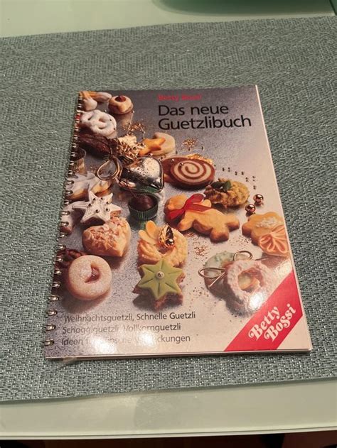 Betty Bossi Kochbuch Das Neue Guetzlibuch Kaufen Auf Ricardo