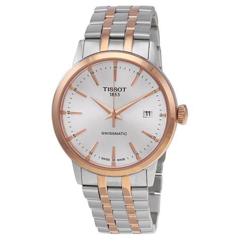 Tissot Classic Dream Swissmatic Silver Dial Men S Watch T