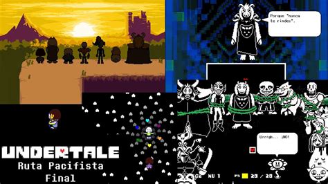 Final De La Ruta Pacifista Verdadera Undertale Youtube