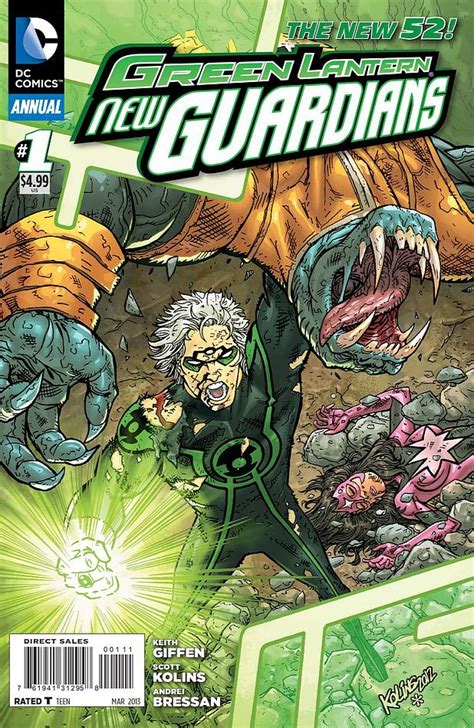 Green Lantern New Guardians Annual 1 Jediah Caul Retooled In Advance