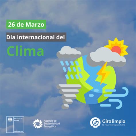 26 de Marzo Día Mundial del Clima Giro Limpio