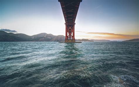 Wallpaper Landscape Sunset Sea Bay Vehicle Beach Coast Bridge