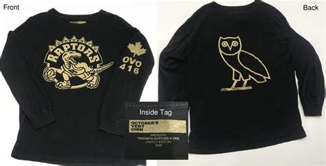 Raptors Ovo Toronto S History Of Ovo X Drake Logos Uniforms Merch