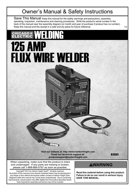 Harbor Freight Chicago Electric Welder Parts List