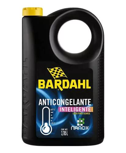 Anticongelante Bardahl Coolant Inteligente Rosa Garrafa 4l Meses Sin