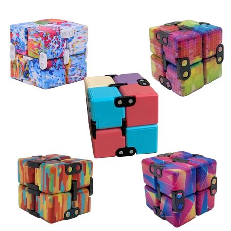 Fidget Toy Autism Anti Stress Relief Creative Infinite Cube Portable