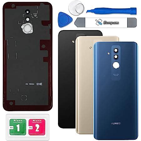 Eonpam Scocca Vetro Posteriore Per Huawei Mate 20 Lite Coperchio