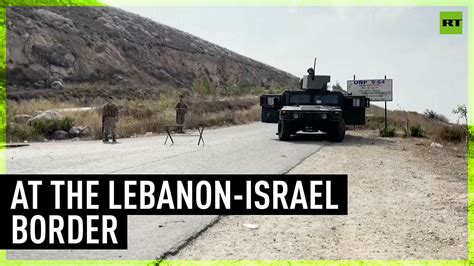 Lebanese, Israeli troops gather along shared border