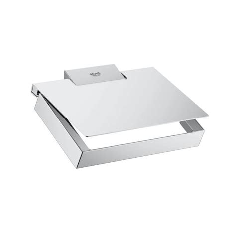 Grohe Selection Cube Wc Papierhalter Mit Deckel Reuter