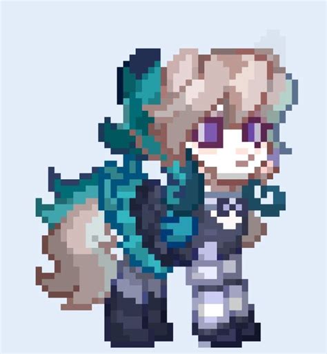 Lynette Genshin Impact Pony Town SkinЛинетт Пони Таун скин в 2024 г