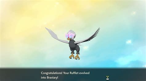 How To Evolve Rufflet Into Hisuian Braviary In Pokemon Legends Arceus