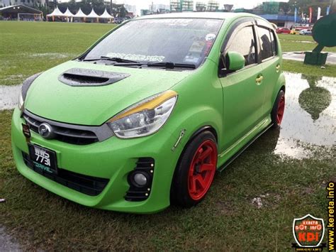 Koleksi Gambar Modified Myvi Autoshow Full Body Kit Sticker