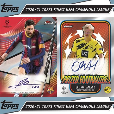 2020 21 Topps Finest UEFA Champions League Checklist Set Info