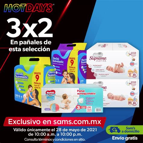 Sams Club Horas Extraordinarias Hot Days De Mayo X En Pa Ales Y M S