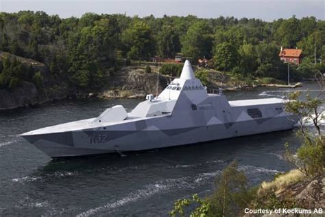 Swedish Visby-Class Corvette Is First Operational Stealth Ship in the World